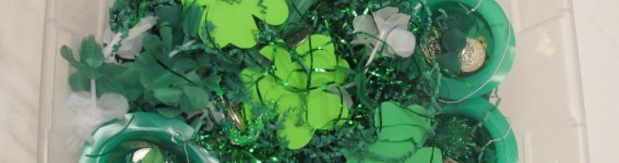 St. Patrick's Day Sensory Activity for Toddlers & Preschoolers