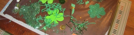 St. Patrick's Day Table for Preschoolers and Toddlers