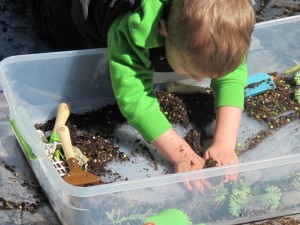 Spring Sensory Tub