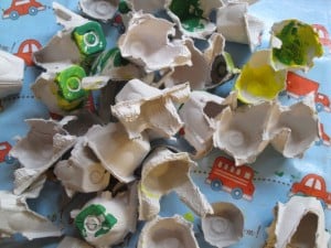 Egg Carton Earth Day Craft