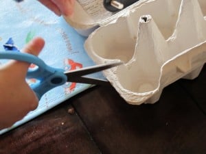 Egg Carton Earth Day Craft