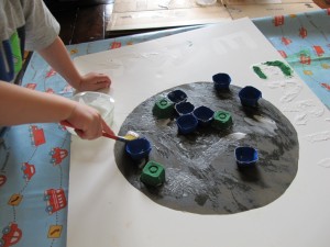 Egg Carton Earth Day Craft