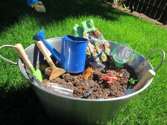 Gardening Sensory Tub