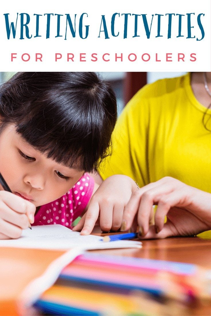 How To Encourage Preschool Writing Activities For Kids