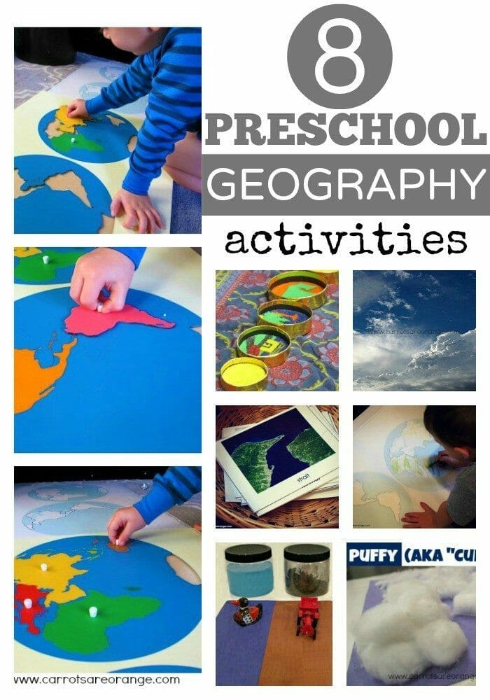geography activities for preschoolers - Activities For Kindergarten