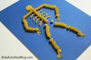 pasta skeleton activity