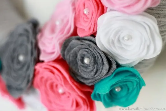 Rose Crafts for Kids - Felt Rose