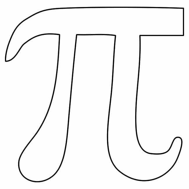 Pi Coloring Sheets Coloring Pages