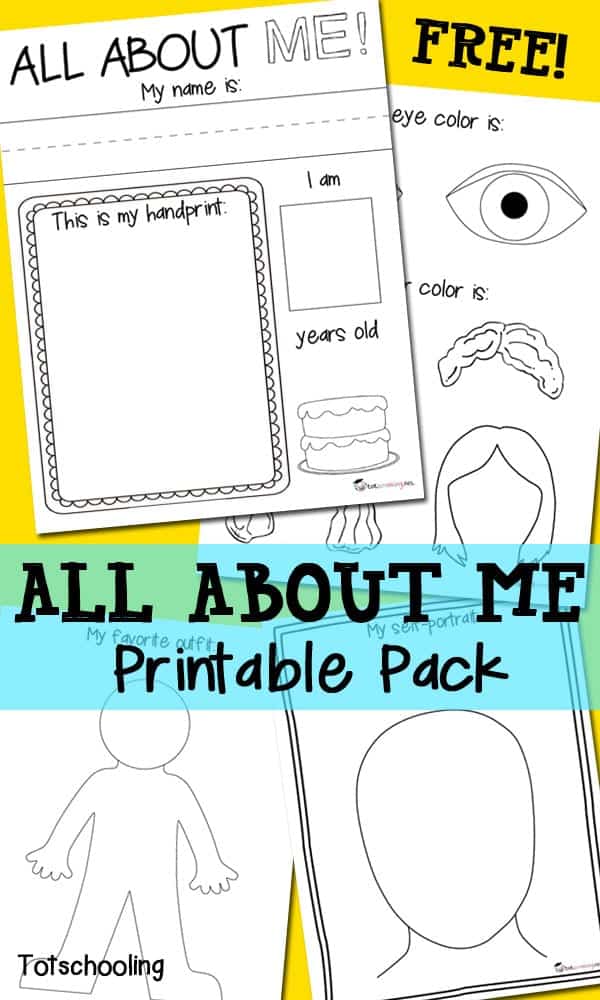 15 Amazing All About Me Activities Printables