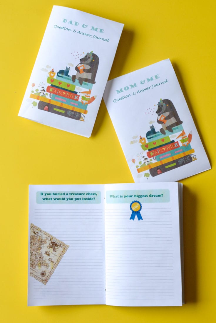 about me free printable journal of questions for kids