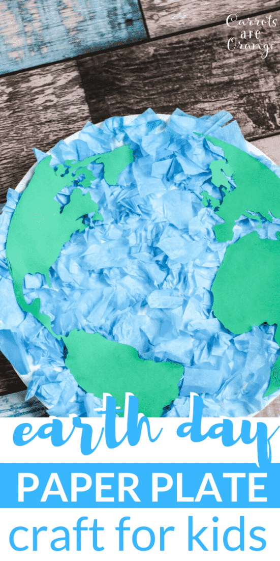 How To Make An Easy Paper Plate Earth with Kids