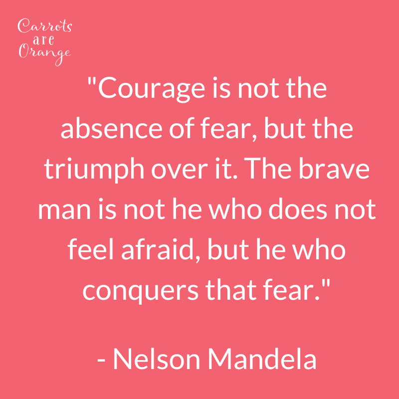 Nelson Mandela Quote about Courage