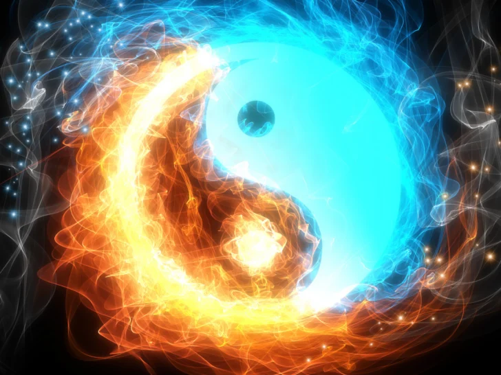 ying yang sun moon